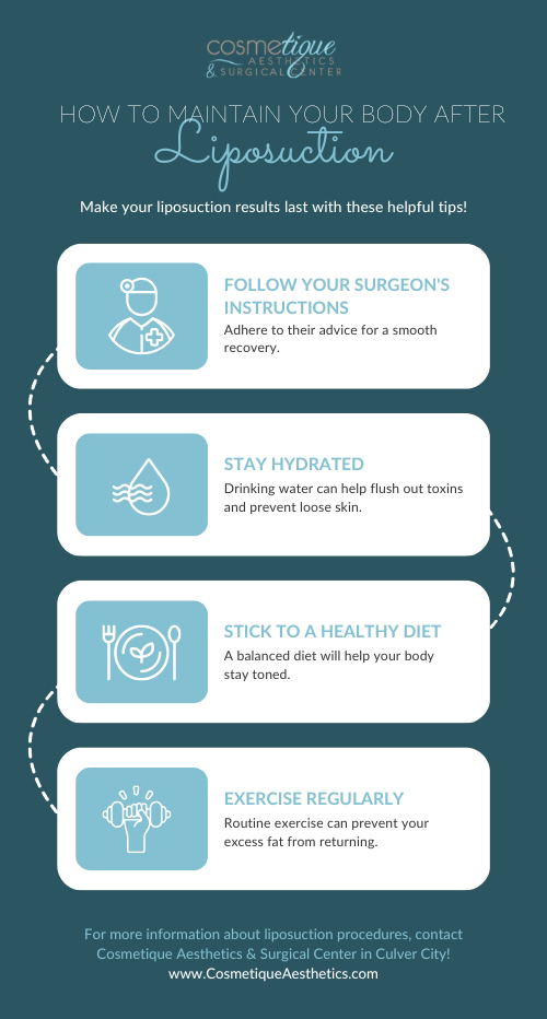 how to maintain your body after liposuction